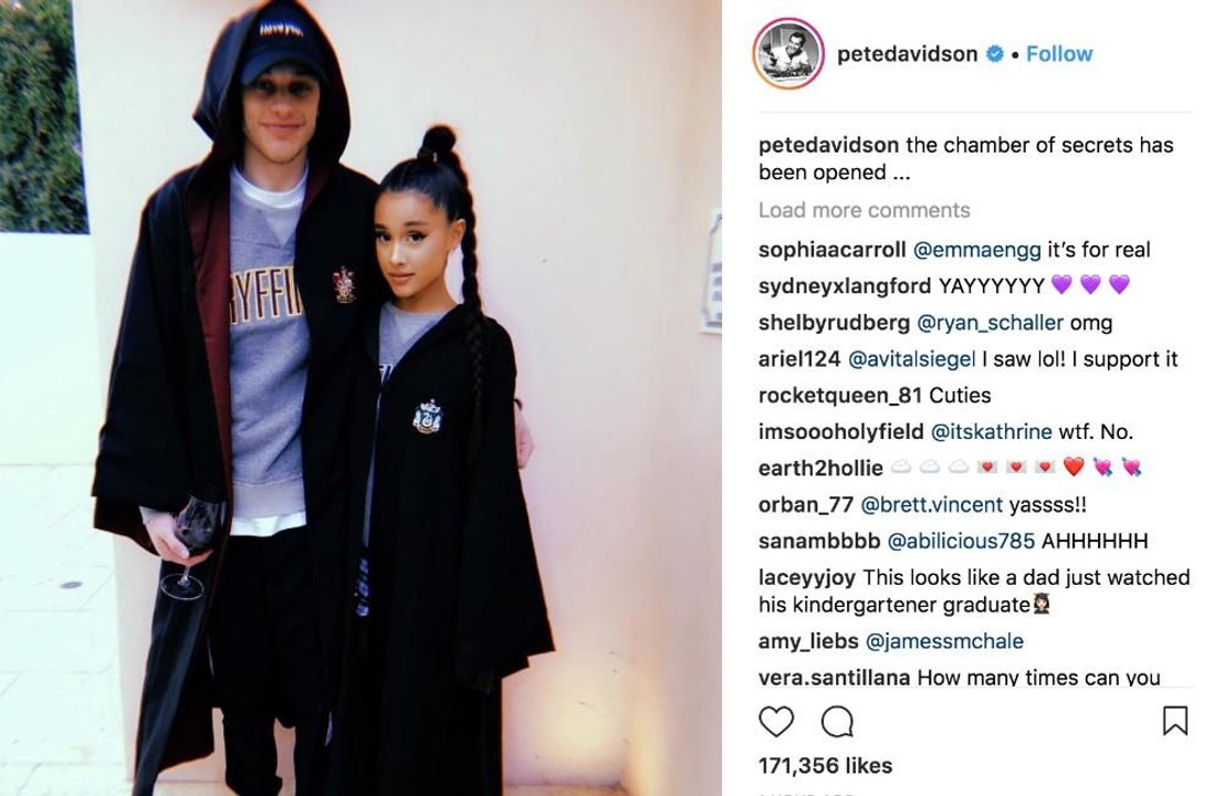 Ariana grande: verlobt?