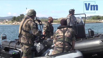 Le capitaine de l'équipe de France de basket, Boris Diaw, intègre la réserve du groupement de fusiliers marins de Toulon