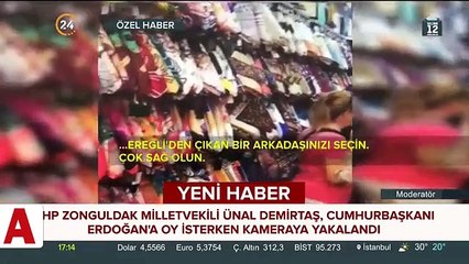 CHP�li vekil Cumhurbaşkanı Erdoğan�a böyle oy topladı
