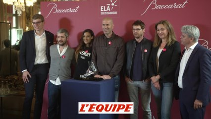 Zidane au soutien de l'association ELA - Foot - FRA