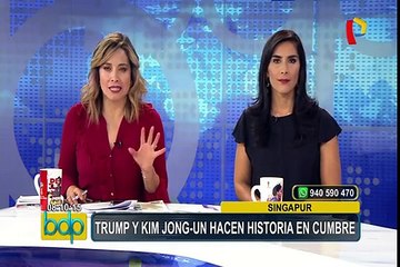 Singapur.: Donald Trump y Kim Jong-un firman acuerdo de desnuclearización