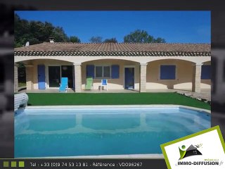 Villa A vendre Goudargues 145m2 - Vallee de la ceze