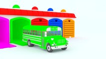 Colors for Children to Learn 3D with Vehicles   Colours for Kids, Toddlers   Learning Videos 3D