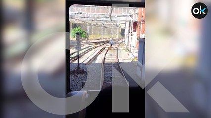 Violencia grafiteros Metro Barcelona