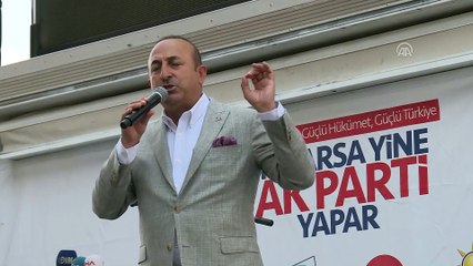 Çavuşoğlu: 'Yeni bir hükümet sistemiyle çok daha fazlasını yapacağız' - ANTALYA
