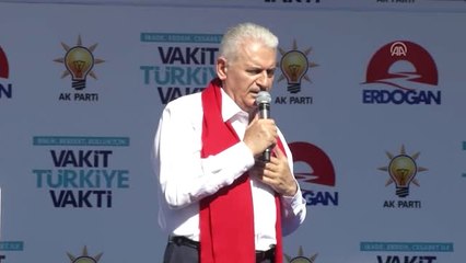Başbakan Yıldırım: "24 Haziran Seçimleriyle Türkiye'de İstikrar ve Güven Kalıcı Hale Gelecek"