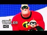 INCREDIBLES 2 NEW Clips + Trailer (2018) Disney Animated Superhero Movie HD