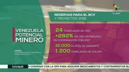 Venezuela aumentará sus niveles de reservas de oro