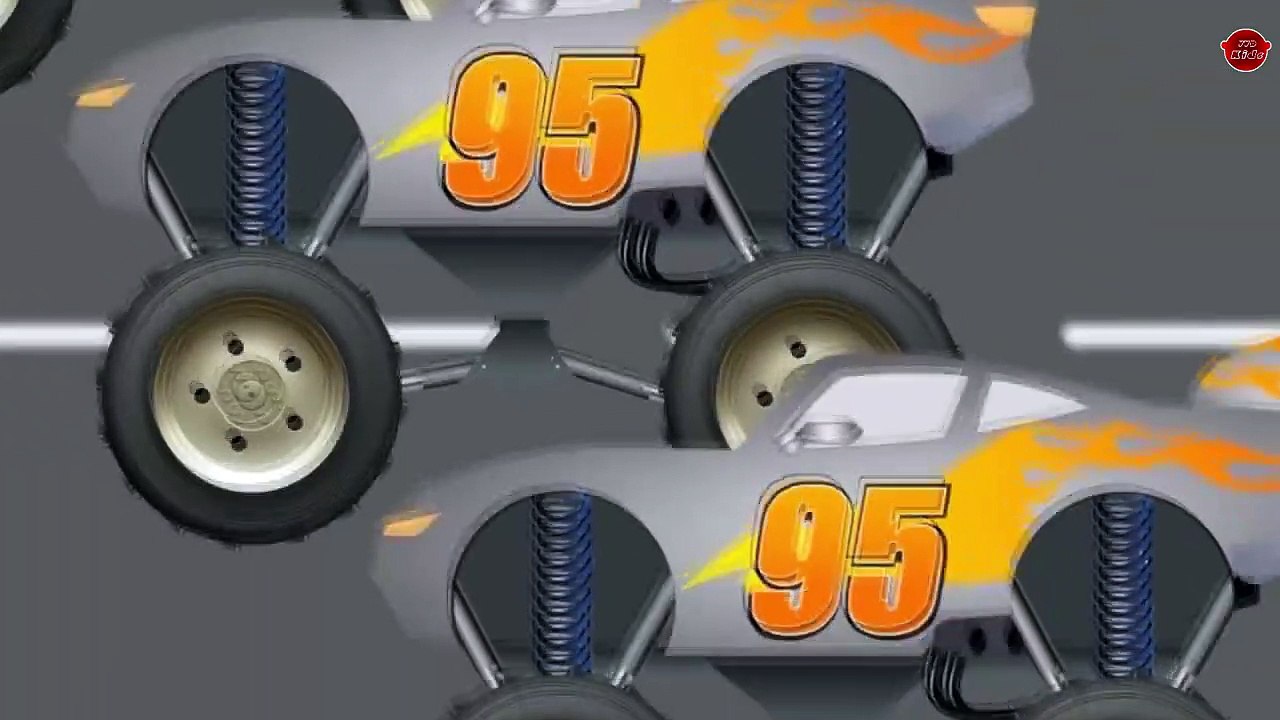 Learn Colors with McQueen Monster Truck - Educational Video - Colors Cars Toys for Kids