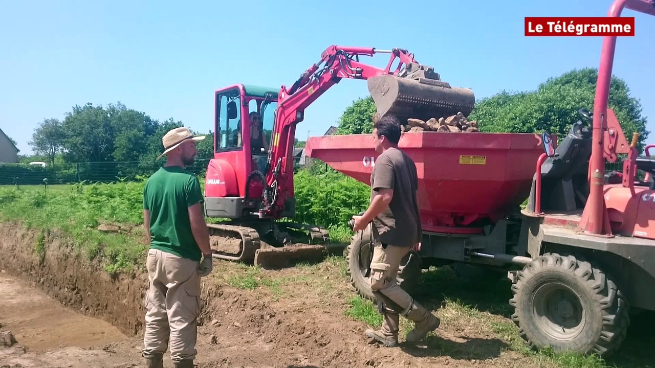Plomelin (29). La villa gallo-romaine retrouve la lumière