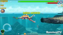Hungry Shark Evolution - LEO (LIOPLEURODON) Shark Mega Munch #1 Android Gameplay | BansiwalTV