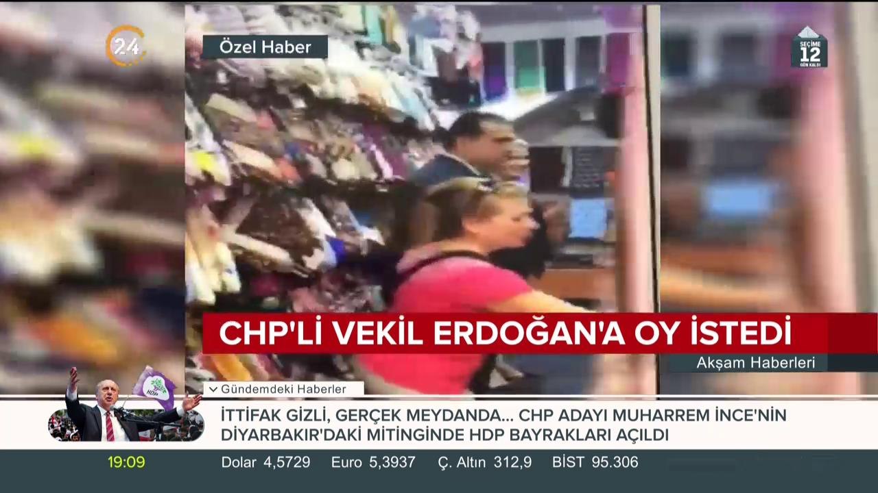 Erdoğan'a oy istedi