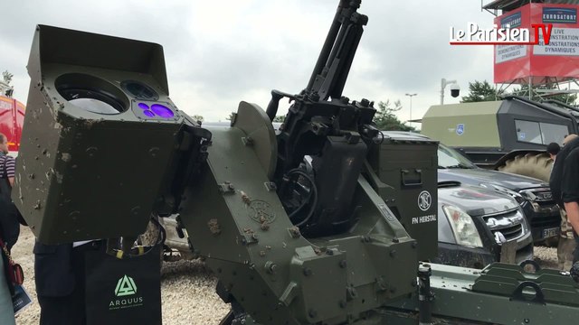 Les robots et les drones, stars du salon Eurosatory