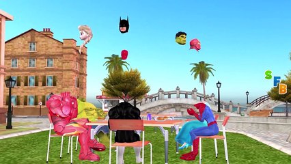 Learn Colors With Rainbow Face Indoor Playground Family Fun Play Area Finger Family Nursery Rhyme