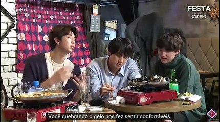 BTS FESTA 2018 - DINNER PARTY  part 2/2 LEGENDADO PT BR