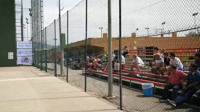 Frontenis ultimos tantos set 1 octavos de final cto de España Incusa A vs D