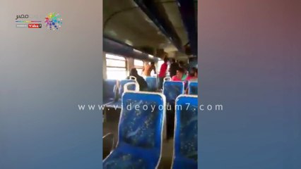 نجاة ركاب قطار بورسعيد من الموت نتيجة هبوط قضبان مزلقان "الرسوة"