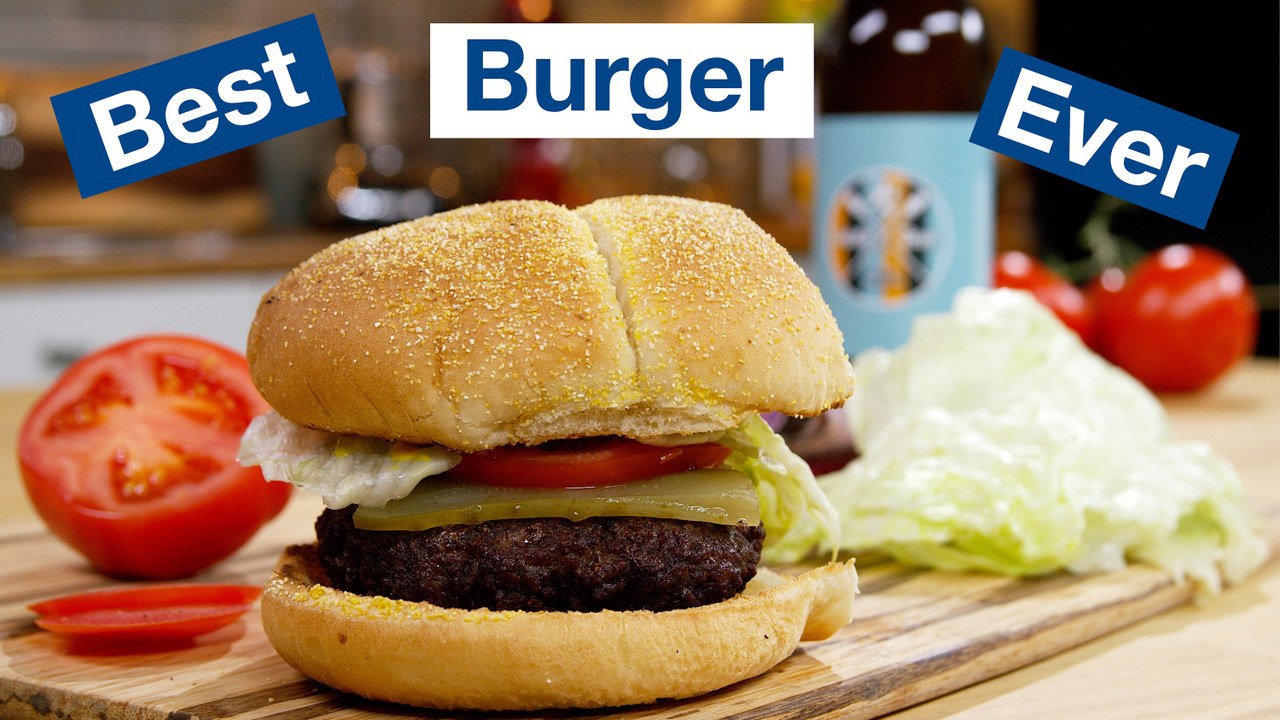 Hamburgers on the Otto Wilde OFB Grill