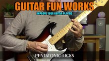 Improve your Guitar Playing - Pentatonic Licks