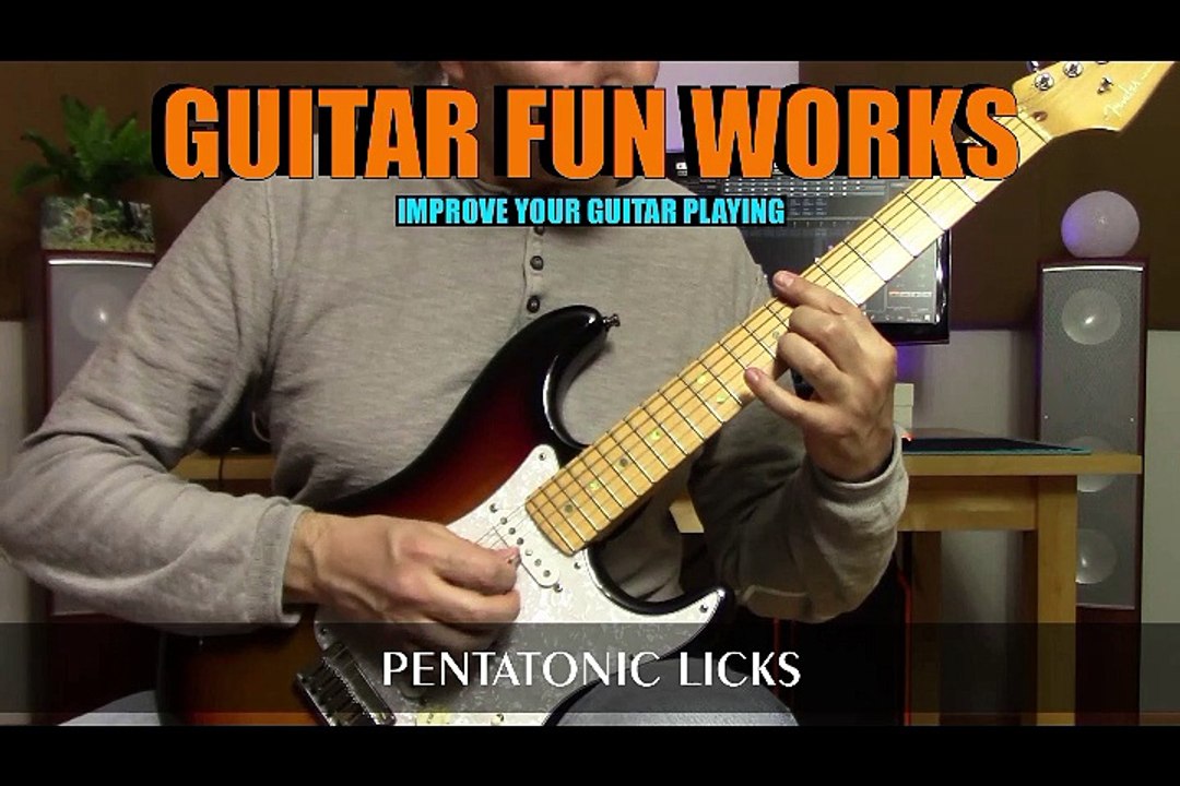 Improve your Guitar Playing - Pentatonic Licks
