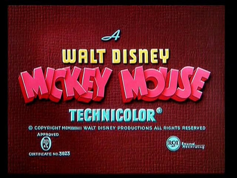 Mickey Mouse, Pluto - Mickey's Parrot  (1938)