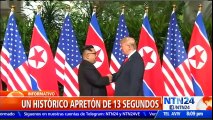 Conozca los momentos curiosos de la cumbre entre Trump y Kim