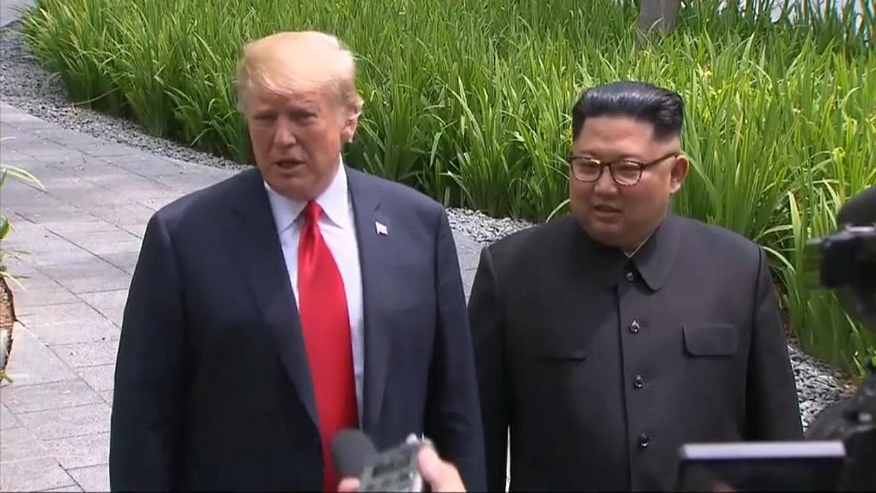 Trump: „Werden Kriegsspiele einstellen“