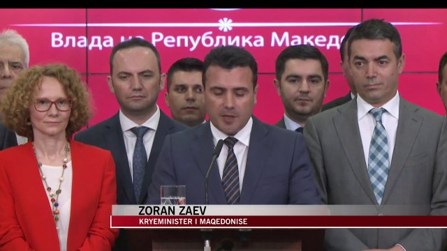 Zaev: Nga sot emri jonë do të jetë Republika e Maqedonisë së Veriut - News, Lajme - Vizion Plus