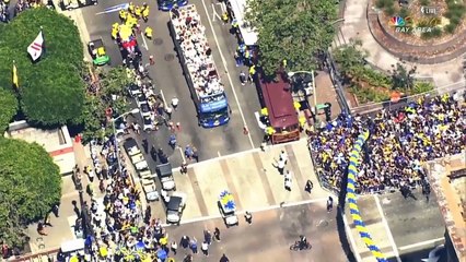 Golden State Warriors - Championship Parade - Part 1 - June 12, 2018