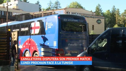 Angleterre - Les Trois Lions sont prennent possession de leur camp de base