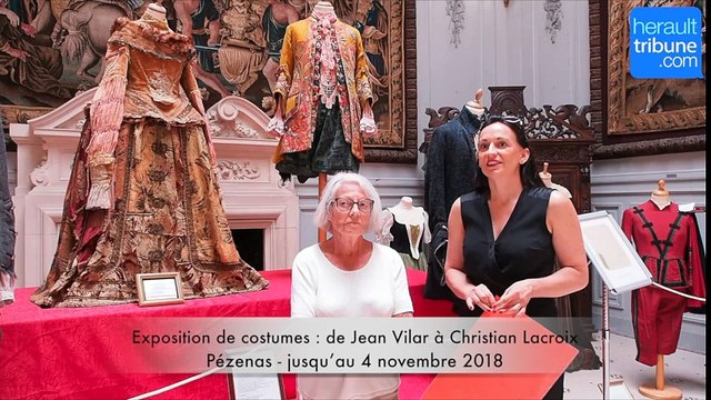 PEZENAS - Exposition de costumes de scène de Molière, de Jean Vilar à Christian Lacroix