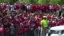 US capital turns red for ice hockey parade