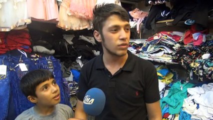 Şanlıurfa’da bayram alışverişi yoğunluğu