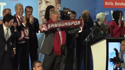 Başbakan Yıldırım: '16 senede Türkiye'yi üç kat büyüttük' - SAMSUN