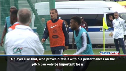 Griezmann happy amongst French squad - Nzonzi