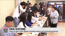 Polling stations open for South Korea's local elections