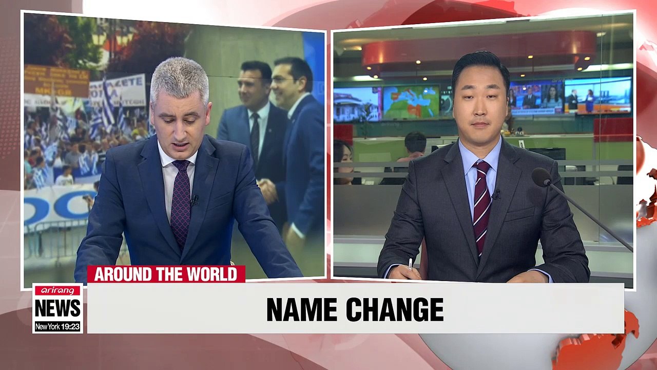 Macedonia changes name to Republic of North Macedonia, resolving 27