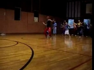 Congolese dance class given by Borrina Mapaka in California