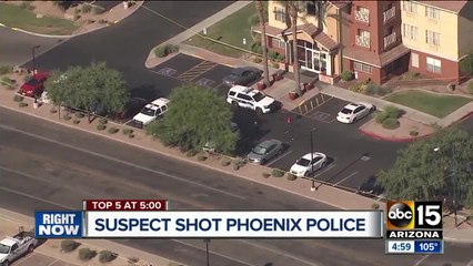 Suspect killed in shooting with Phoenix police near Central/Osborn