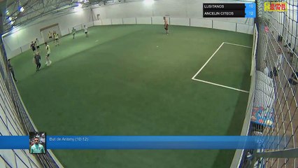 But de Antony (10-12) - LUSITANOS Vs ANCELIN CITEOS - 12/06/18 20:00 - LIGUE 1 - Poitiers Game Parc
