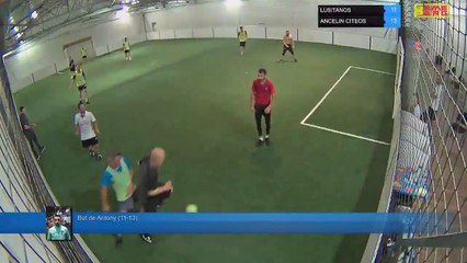 But de Antony (11-13) - LUSITANOS Vs ANCELIN CITEOS - 12/06/18 20:00 - LIGUE 1 - Poitiers Game Parc