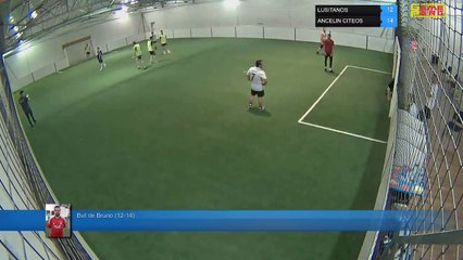But de Bruno (12-14) - LUSITANOS Vs ANCELIN CITEOS - 12/06/18 20:00 - LIGUE 1 - Poitiers Game Parc