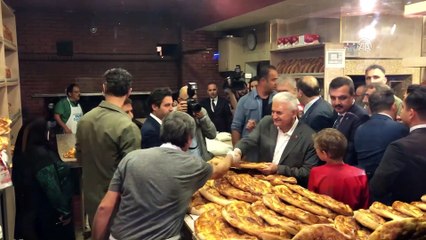 Başbakan Yıldırım'ın fırın ziyareti - SAMSUN