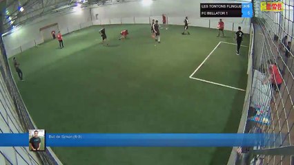 But de Simon (6-5) - LES TONTONS FLINGUEURS Vs FC BELLATOR 1  - 12/06/18 21:00 - LIGUE 2