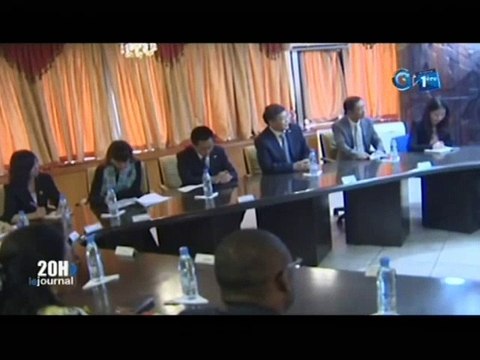 RTG / Primature - Echange du chef du gouvernement avec une délégation de chinoise