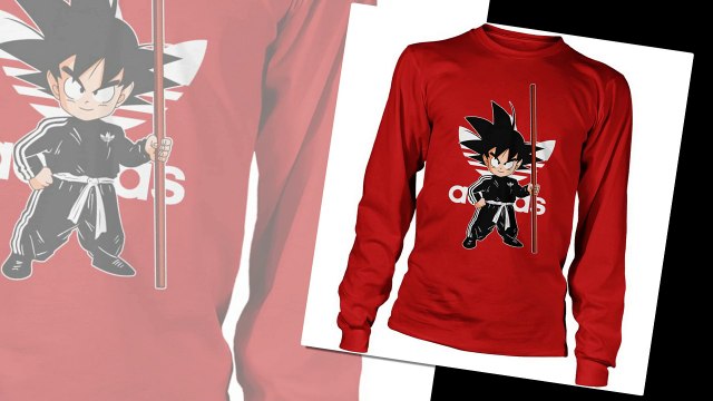 Adidas Goku kid dragon ball shirt, tank top, sweater