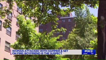 Man Accused of Beating Girlfriend with Hammer, Setting Her on Fire