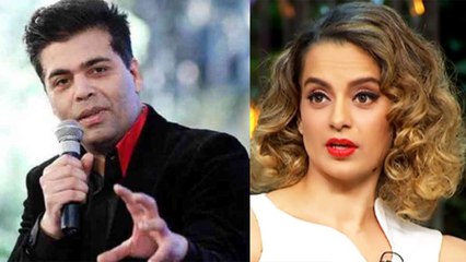 Karan Johar again SLAMS Kangana Ranaut over Nepotism during Dhadak Trailer Launch | FilmiBeat