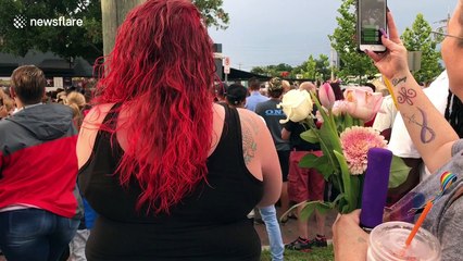 Public attend memorial on two-year anniversary of Pulse nightclub shooting