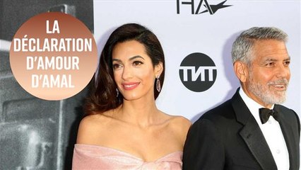 Amal Clooney prononce un discours pour George Clooney
